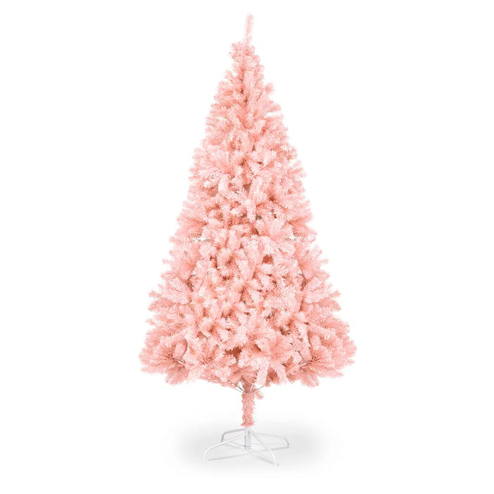 Varmegleden Rosa kunstig juletre 188 cm uten lys