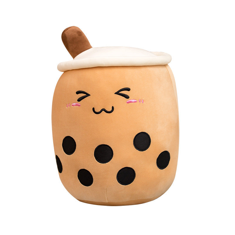 Kosedyr formet som bubble tea