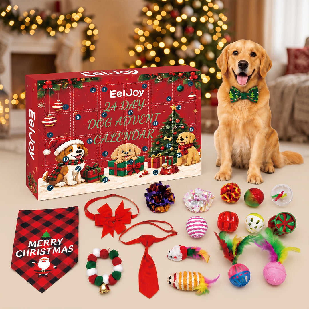 Julekalender for hund med leker