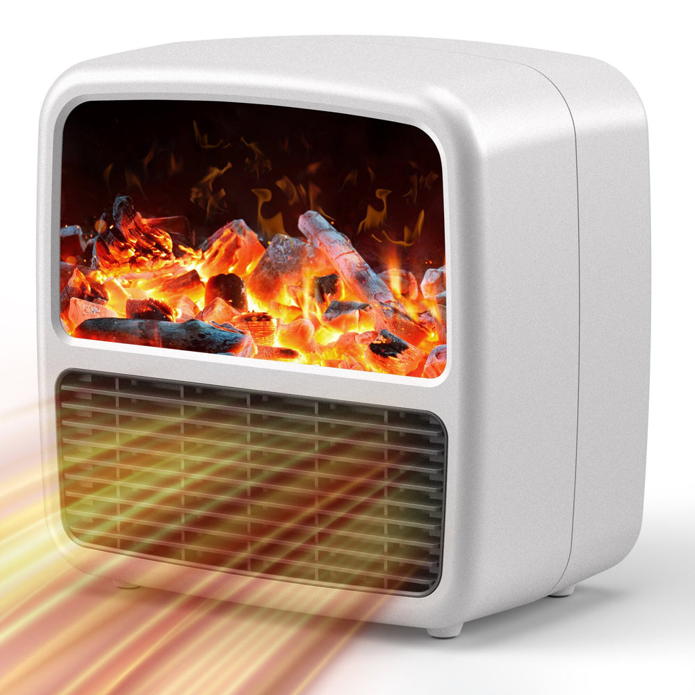Elektrisk varmeovn med keramisk element og to trinn