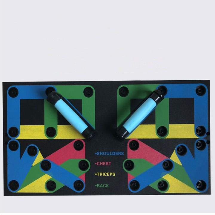 Push up-brett med håndtak