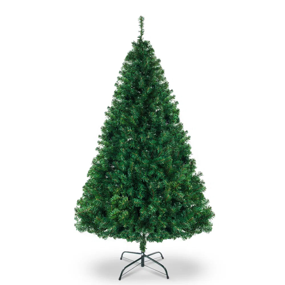 Kunstig juletre med varme LED-lys