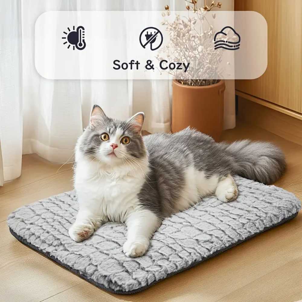 Varmegleden™ Varmepute for katt med avtakbart og vaskbart trekk