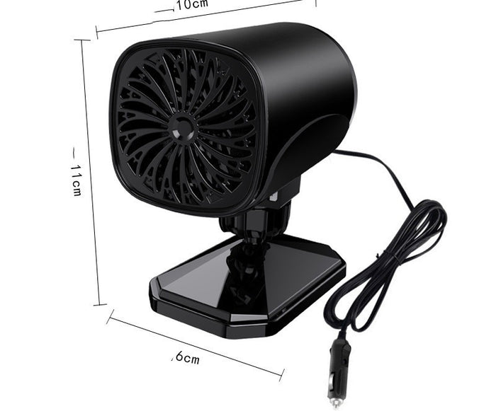 Varmegleden Bilvarmer og defroster for frontruta, 12 V eller 24 V