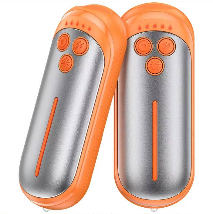 Varmegleden™ Elektrisk håndvarmer 2-pakning med 6000 mAh og 5 varmetrinn