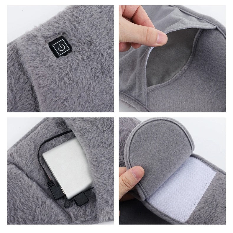 Varmegleden™ USB-varmebelte for mage og hender med tre varmenivåer