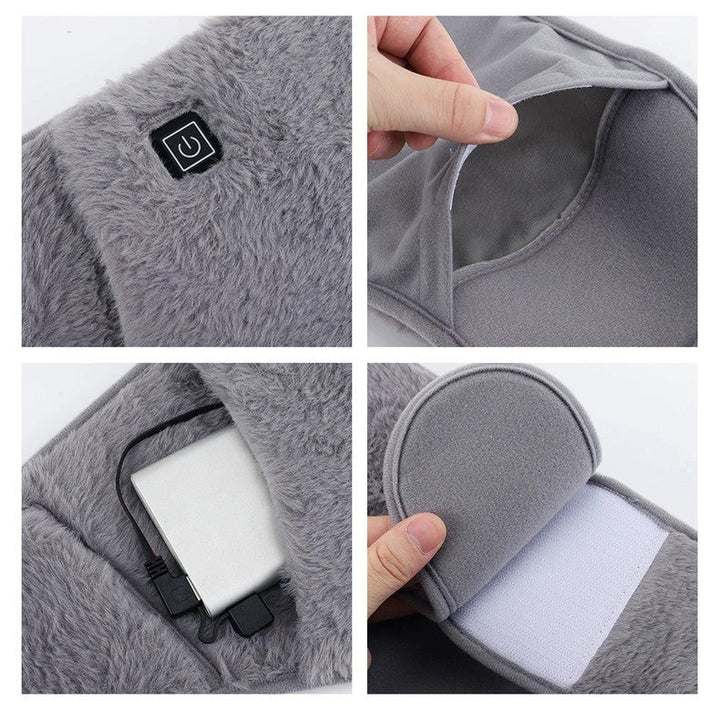 Varmegleden™ USB-varmebelte for mage og hender med tre varmenivåer