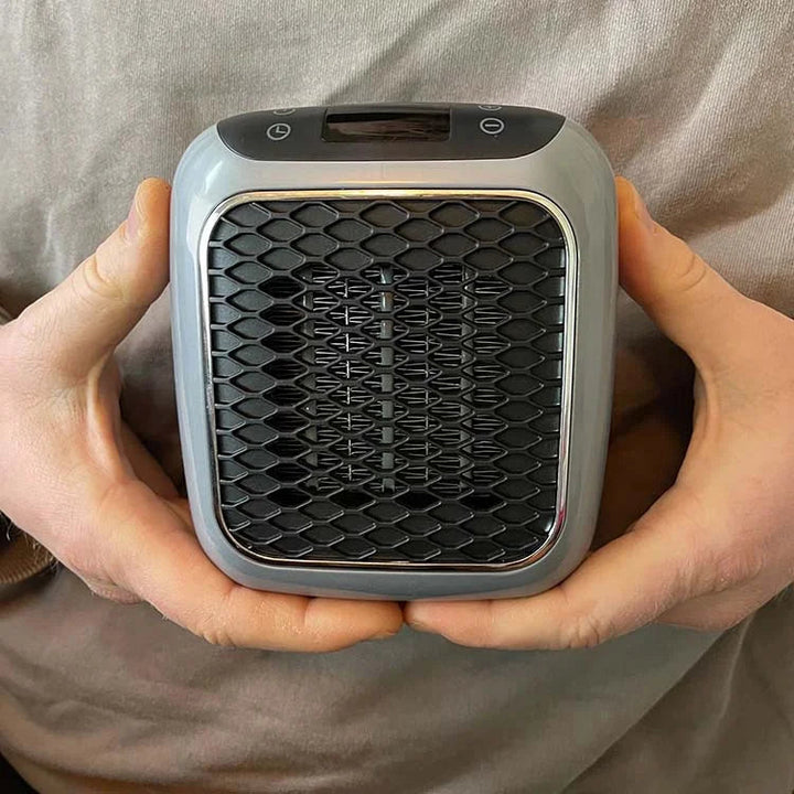 Varmegleden™ Kompakt varmeovn 800 W med timer og veltevern