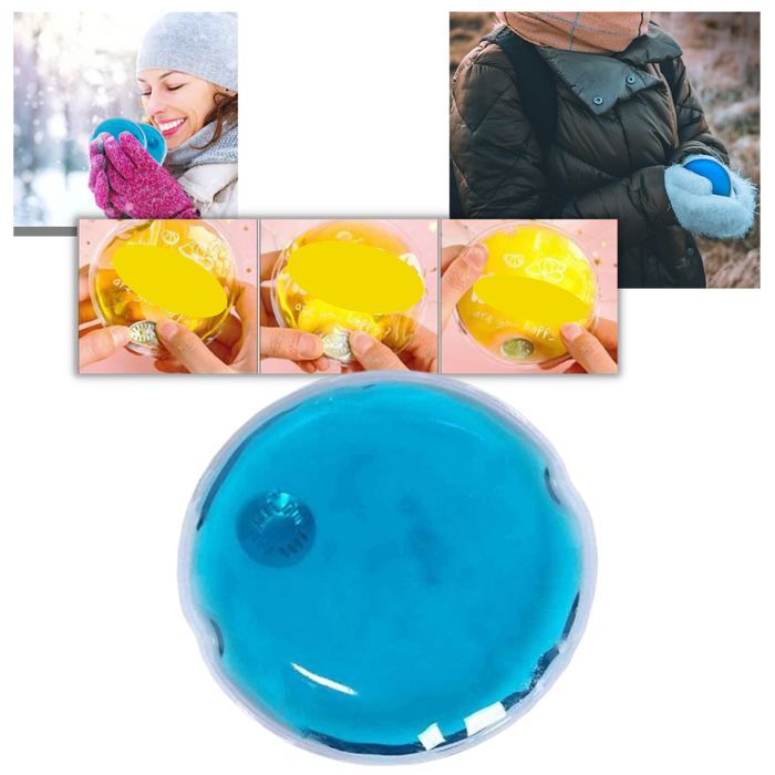 Varmegleden™ Gjenbrukbar håndvarmer med klikk-varme