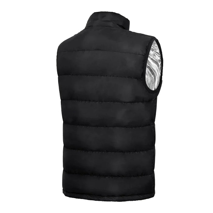 Varmegleden™ Varmejakke i softshell med 9 varmesoner i grafen
