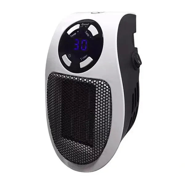 Varmegleden™ Bærbar varmeovn med fjernkontroll, LED-display og timer