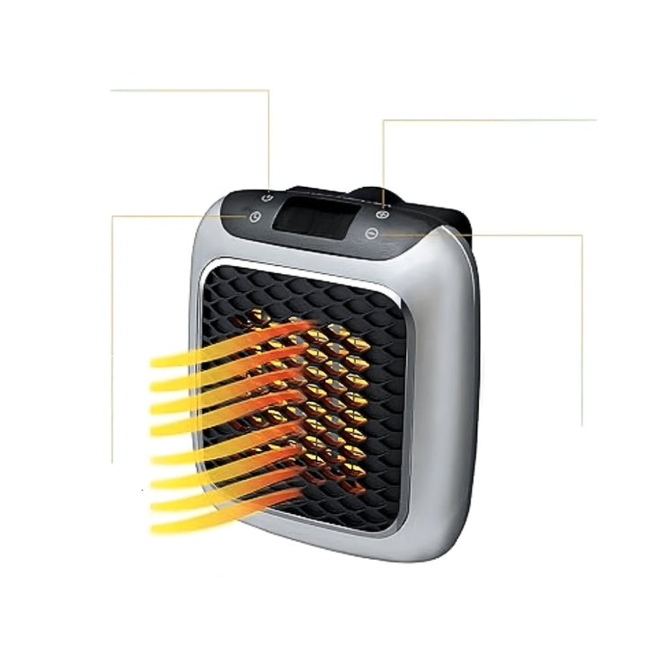 Varmegleden™ Keramisk veggvarmer med termostat 16–32 °C