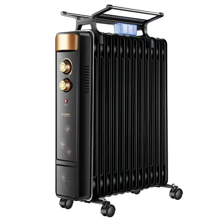 Varmegleden™ Oljefylt radiator 2000 W med hjul til rom opptil 30 m²