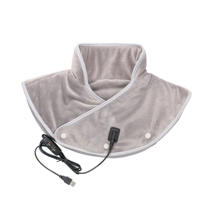 Varmegleden™ Varmepute for nakke og skuldre med massasje via USB