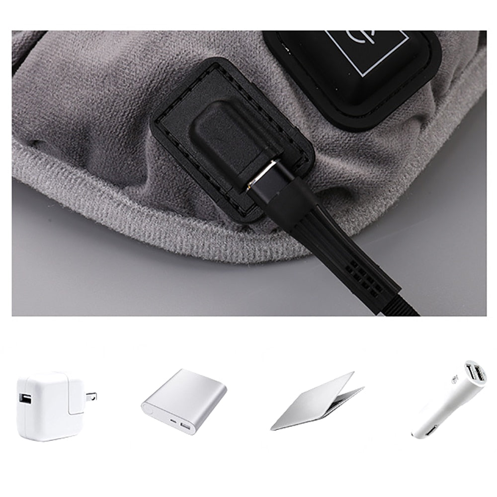 Varmegleden™ USB-C-oppvarmet sittepute med tre varmenivåer