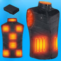 Varmegleden™ Oppvarmet vest unisex med ni varmesoner og opptil 10 timer