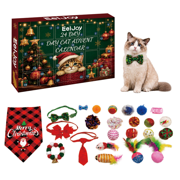 Julekalender for katt med leker