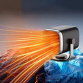 Varmegleden™ Keramisk bilvarmer 12V/24V med 360° rotasjon