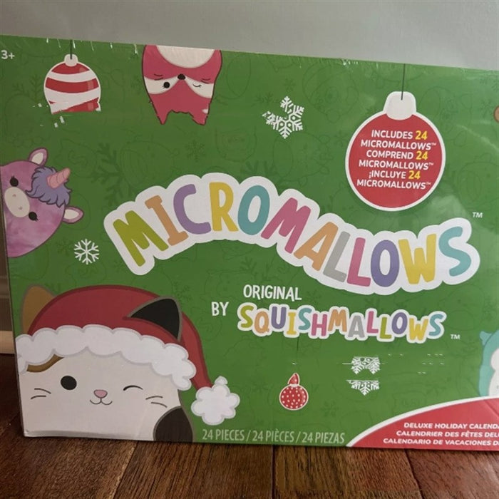 Varmegleden Julekalender med 24 små julefigurer i plysj