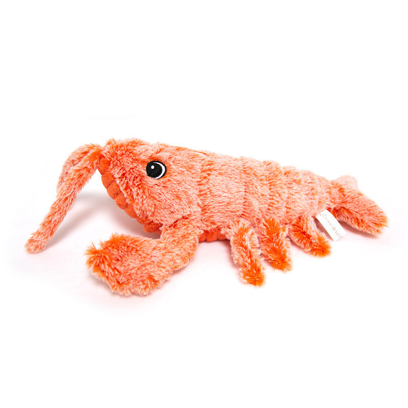 Oransje plysjhummer katteleke
