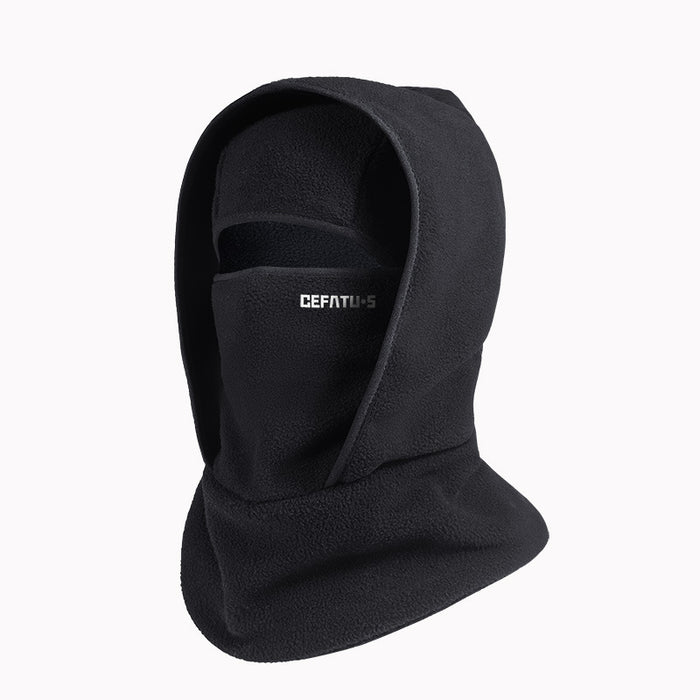Varmegleden Balaklava i polarfleece med åpent øyefelt