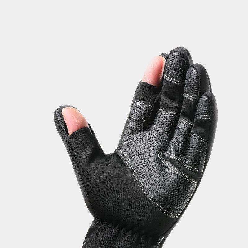 Vinterhansker med vippbare fingertupper