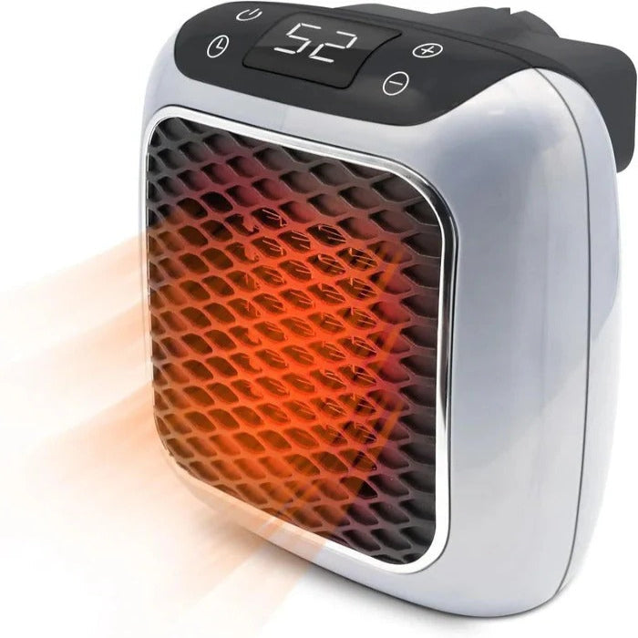 Varmegleden™ Kompakt veggvarmer 800 W med timer og termostat