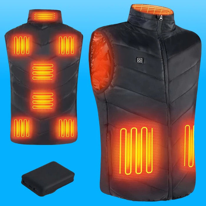 Varmegleden™ Lett oppvarmet unisexvest med 10 000 mAh powerbank