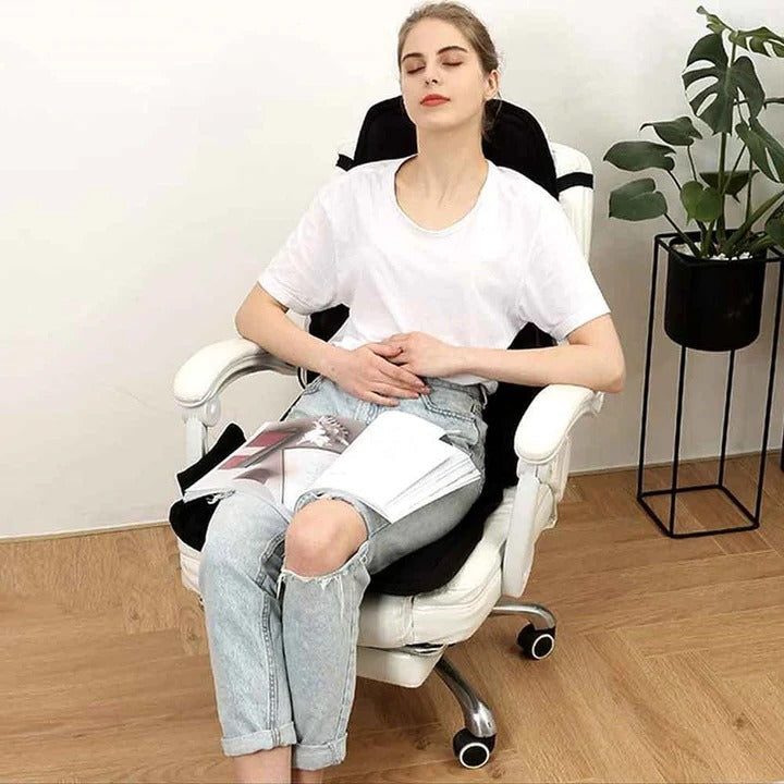 Varmegleden™ Massasjesete for hele ryggen med varme i nakke og rygg