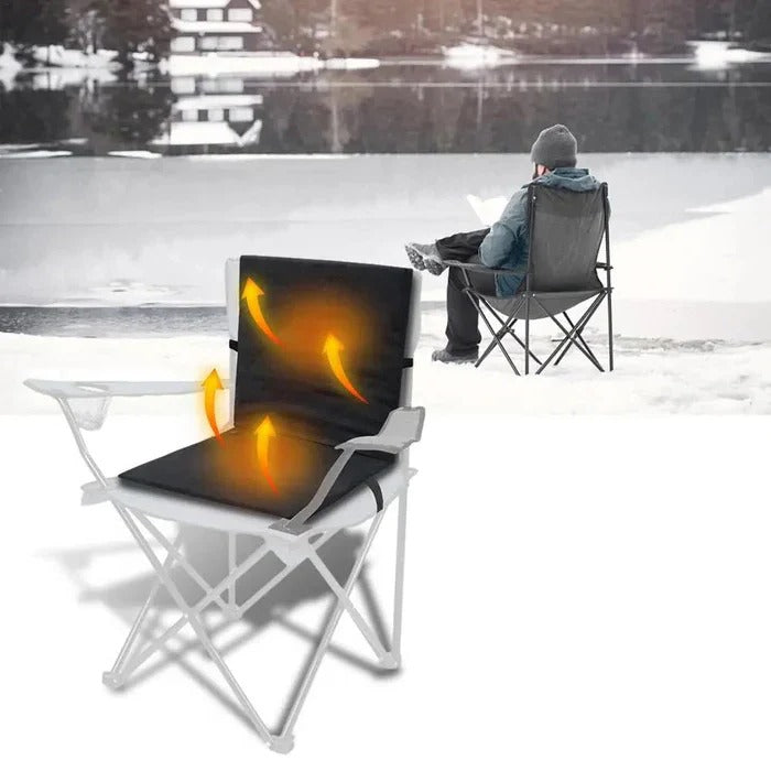 Varmegleden™ Sammenleggbar oppvarmet sittepute med 3 varmenivåer