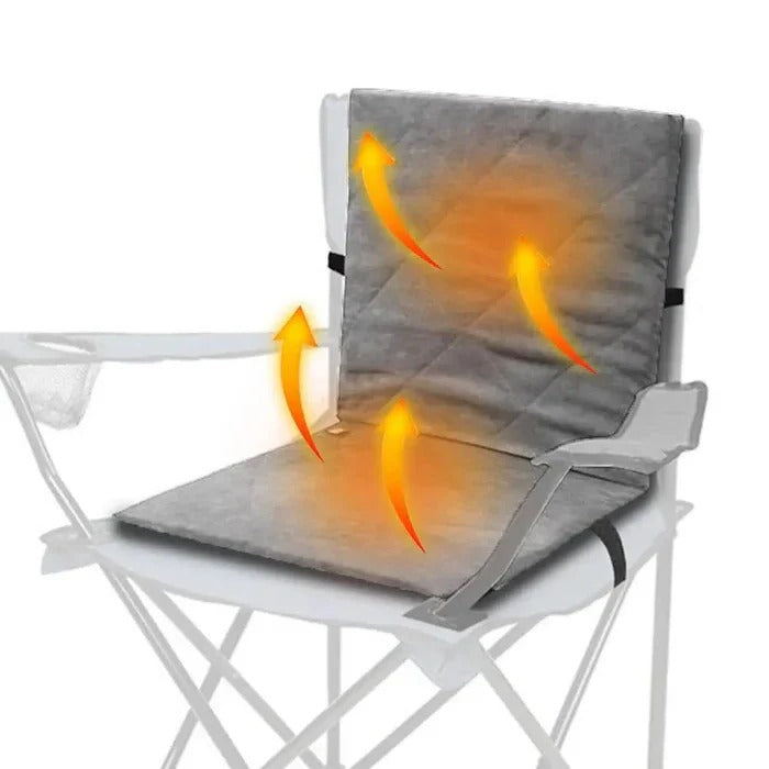 Varmegleden™ Sammenleggbar oppvarmet sittepute med 3 varmenivåer