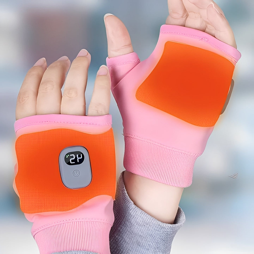 Varmegleden™ Fingerløse varmehansker med tre varmenivåer