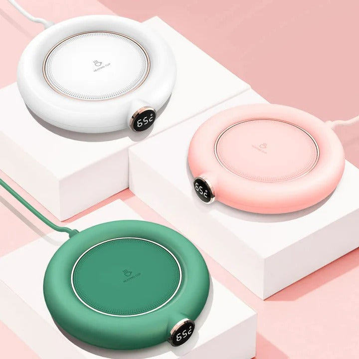 Varmegleden™ Smart koppvarmer med digitalt display og tre temperaturer
