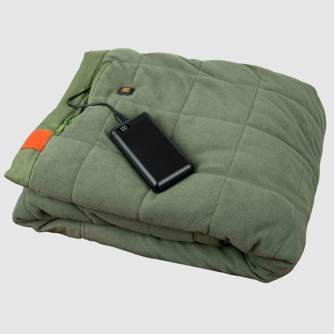 Varmegleden™ Oppvarmet utendørspledd med innebygd powerbank og 3 soner