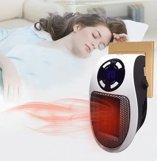 Varmegleden™ Digital miniovn 500W med LED-display og timer