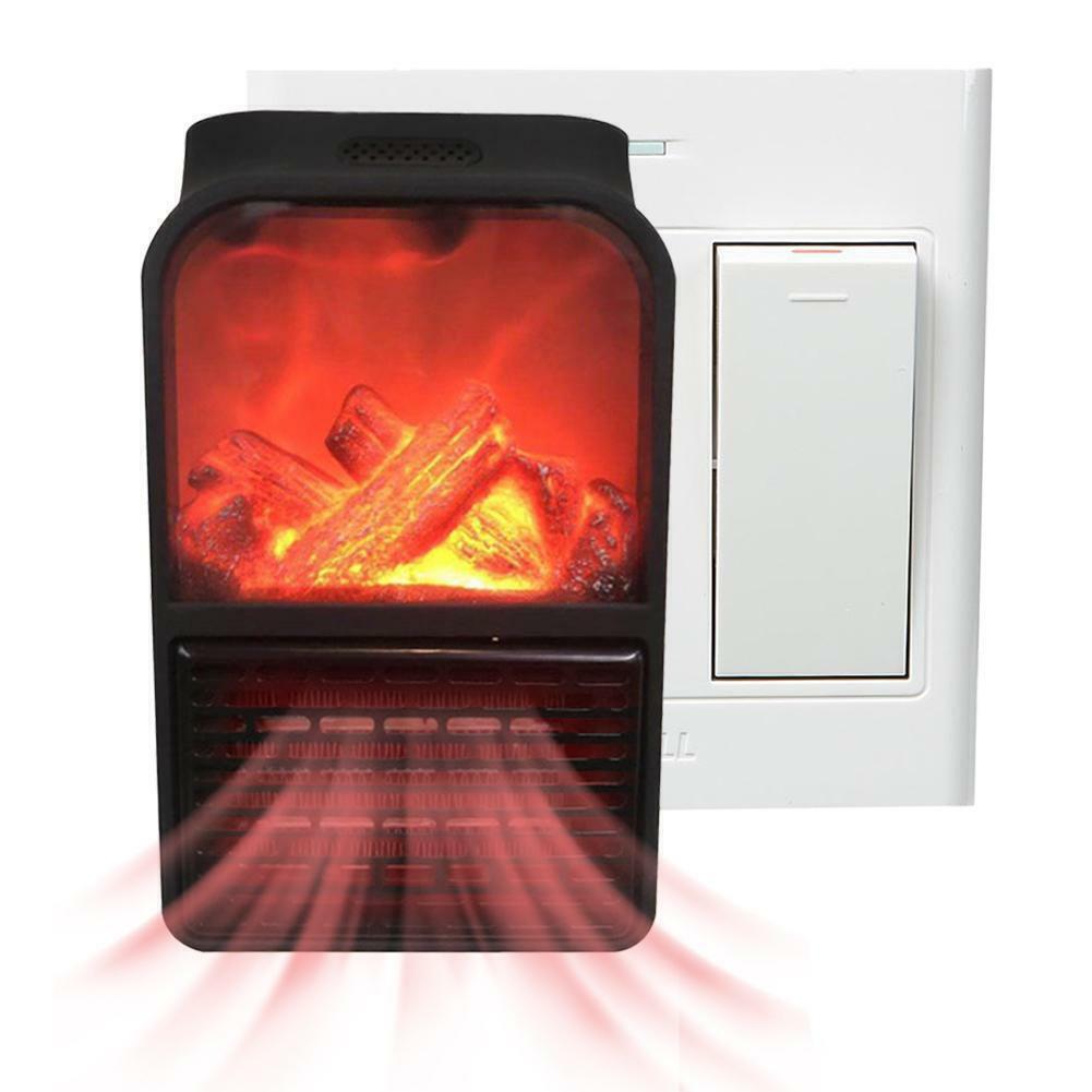 Varmegleden™ Stikkontaktovn med flammeeffekt, fjernkontroll og timer