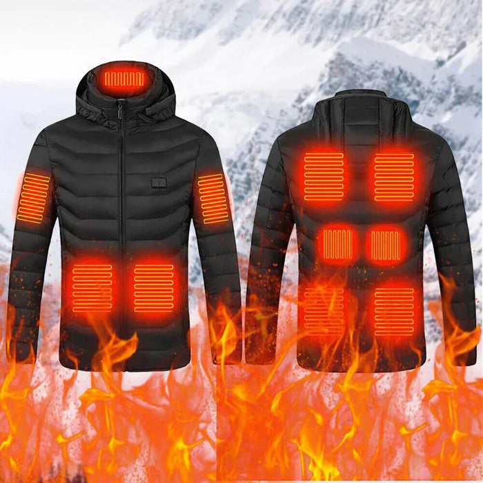 Varmegleden™ Oppvarmet vinterjakke unisex med 3 varmenivåer